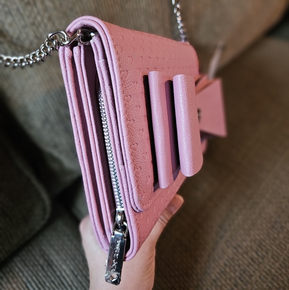 Betsey Johnson Light Mauve Crossbody NWT - Picture 3 of 16